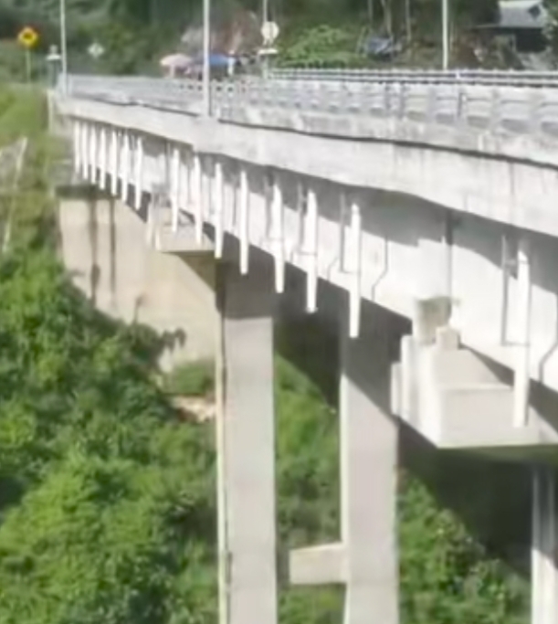 Foto: Jembatan Jembatan JJLS Rowari, Kalurahan Tepus, Kabupaten Gunungkidul, Yogyakarta