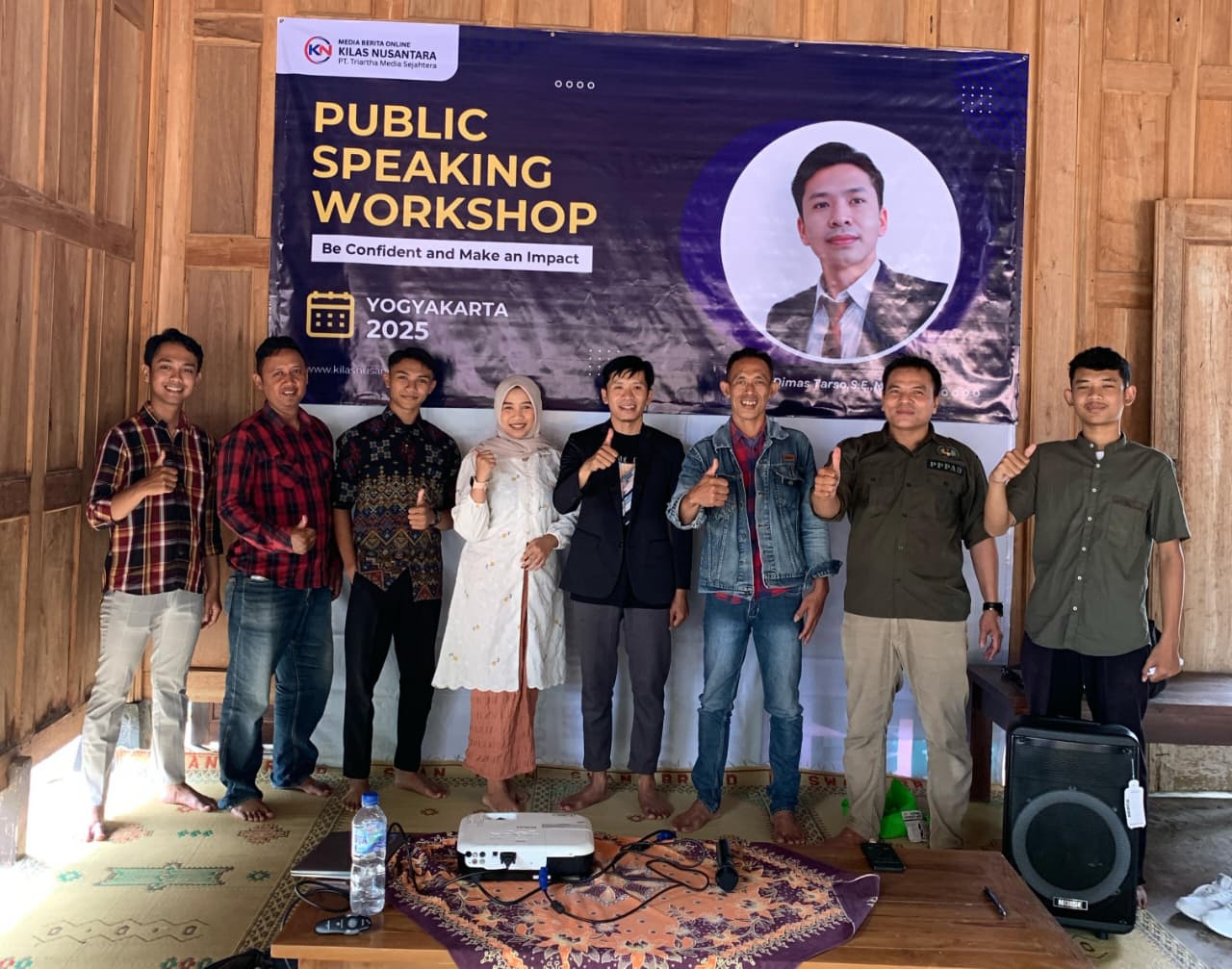 Foto: Public Speaking Workshop (Media KilasNusantara.com)