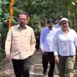 Foto: Muhammad Qodari (Wakil Kepala Staf Kepresidenan) dan Endah Subekti Kuntariningsih (Bupati Gunungkidul)