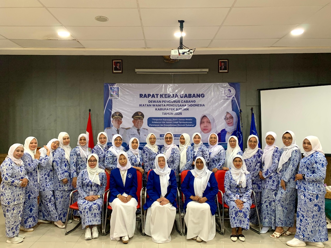 Foto: IWAPI (Ikatan Wanita Pengusaha Indonesia) Kabupaten Sleman, Yogyakarta.