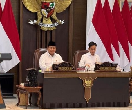 Foto: Presiden memimpin Sidang Kabinet Paripurna di Istana Kepresidenan, Jakarta Pusat, Rabu (6/8/2025).