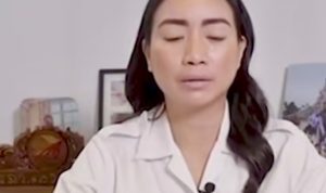 Foto: Rahayu Saraswati Djojohadikusumo, Saat Mengumumkan Pengunduran Dirinya Sebagai Anggota DPR RI di Akun @rahayusaraswati