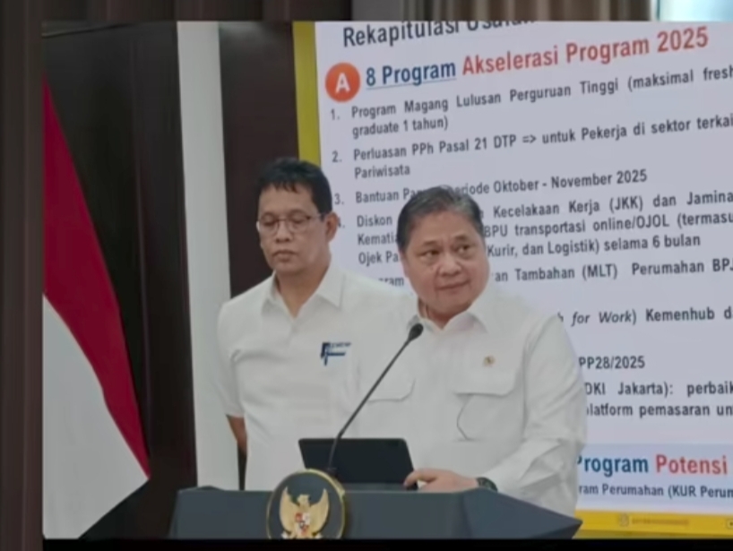 Foto: Menteri Koordinator Bidang Perekonomian Airlangga Hartarto