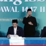 Foto: Hasil Sidang Isbat 1 Syawal 1447 H Foto: Hasil Sidang Isbat 1 Syawal 1447 H