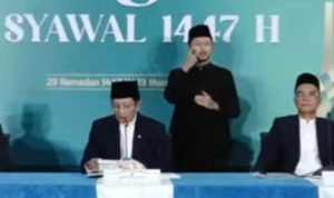 Foto: Hasil Sidang Isbat 1 Syawal 1447 H